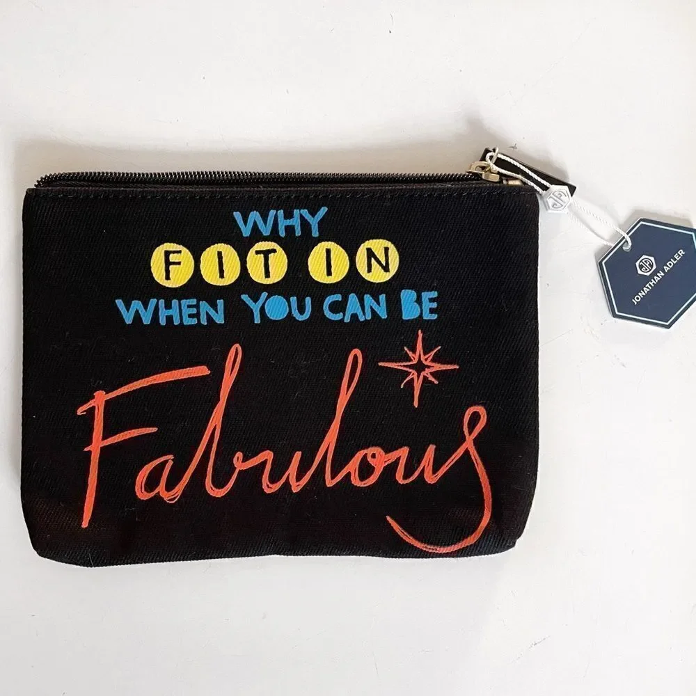 Jonathan Adler Cotton Pouch Bag